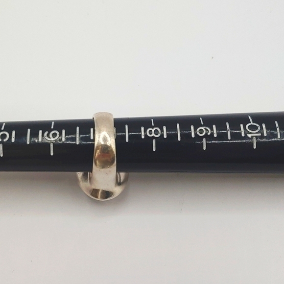 Multi Gemstone Aquamarine Amethyst Garnet Citrine Ruby Sterling Silver Ring 6.75 - Picture 4 of 7